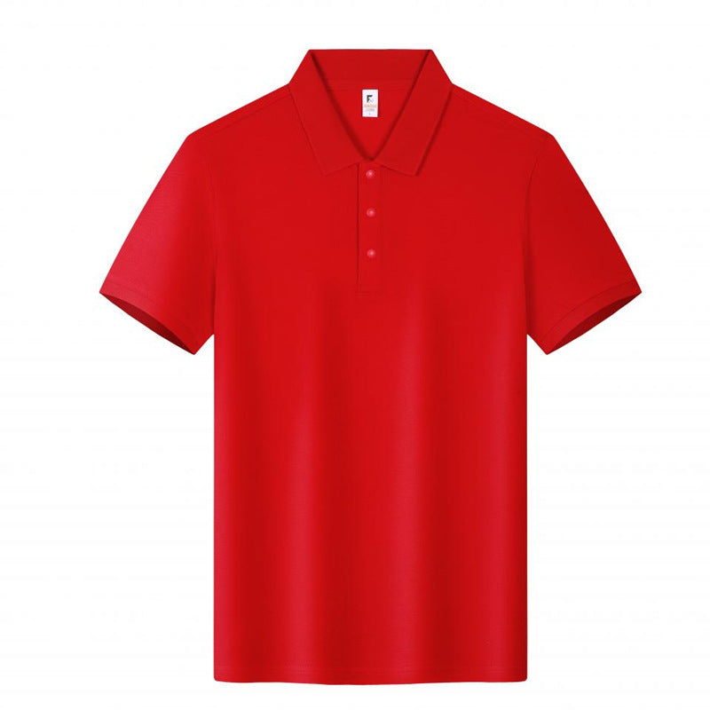 Short Sleeve Lapel Work Polo Shirt T-shirt