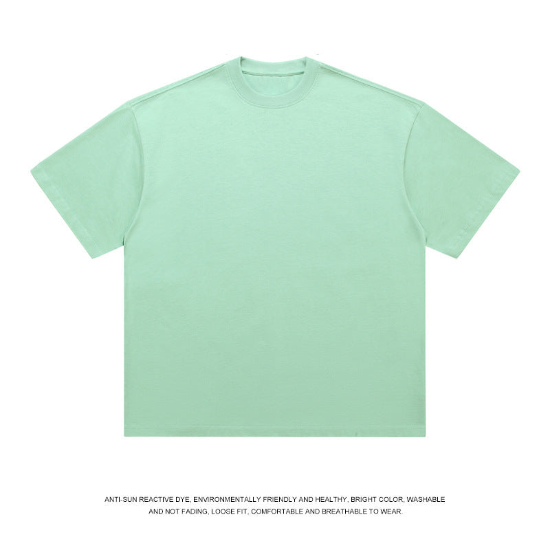 T-shirt Men's Loose Solid Color Bottoming Shirt