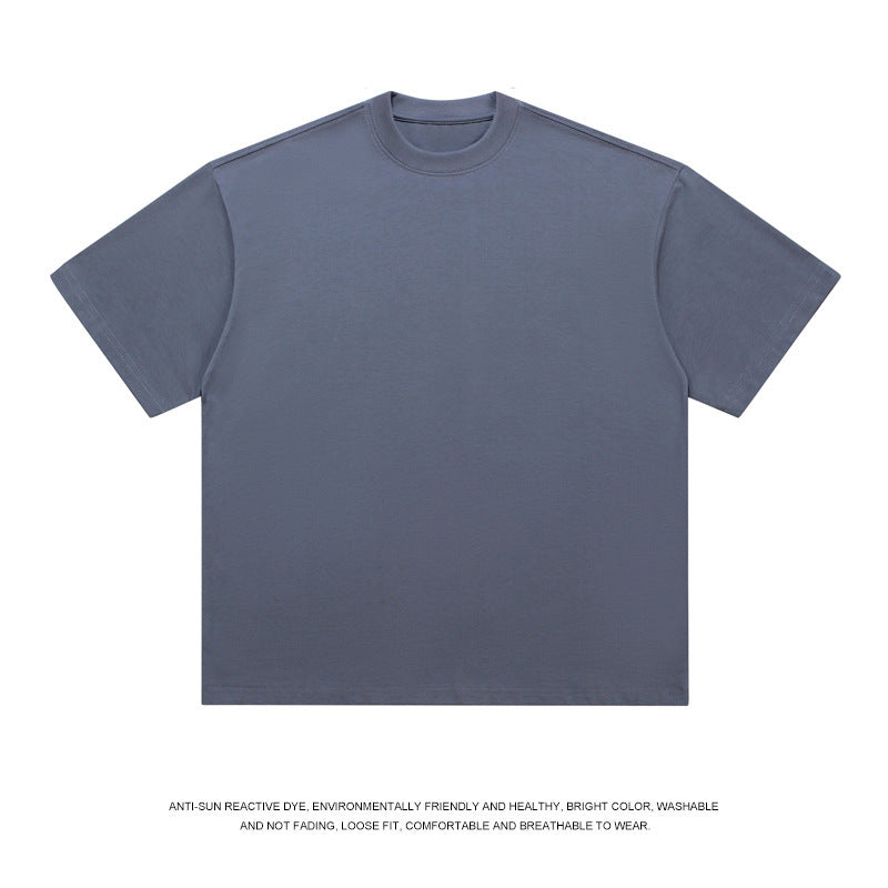 T-shirt Men's Loose Solid Color Bottoming Shirt