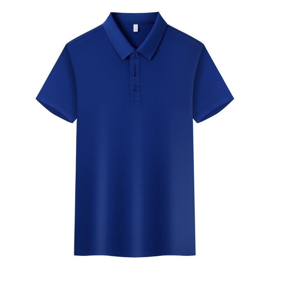 Summer Polo Work Lapel T-shirt