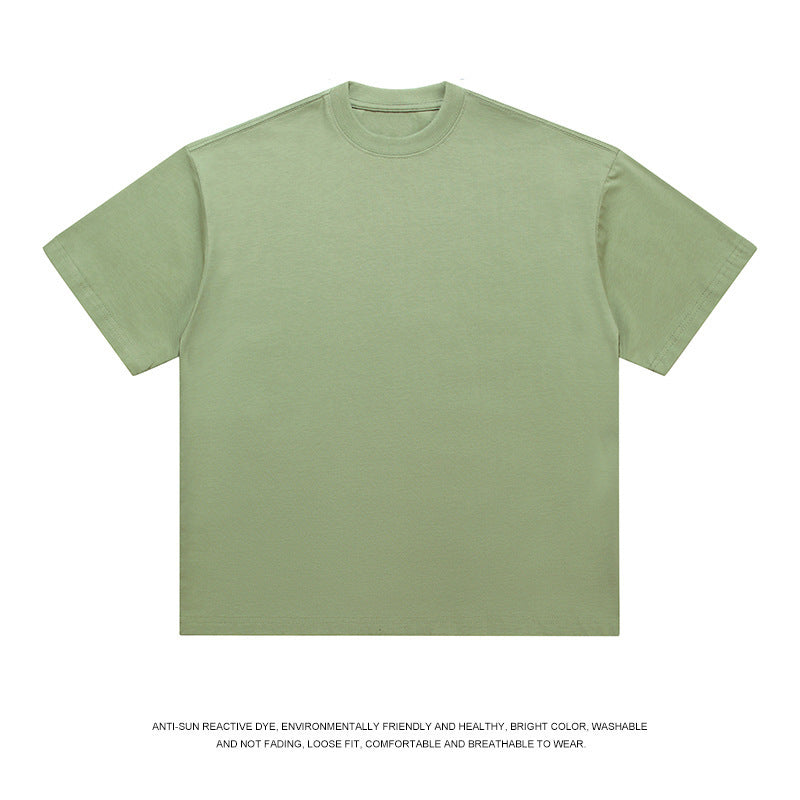 T-shirt Men's Loose Solid Color Bottoming Shirt