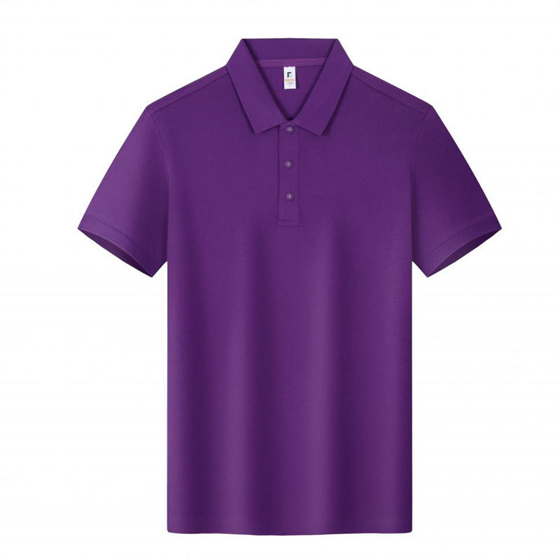 Short Sleeve Lapel Work Polo Shirt T-shirt