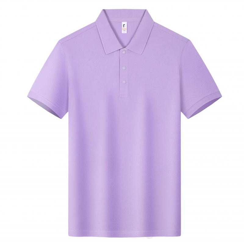 Short Sleeve Lapel Work Polo Shirt T-shirt