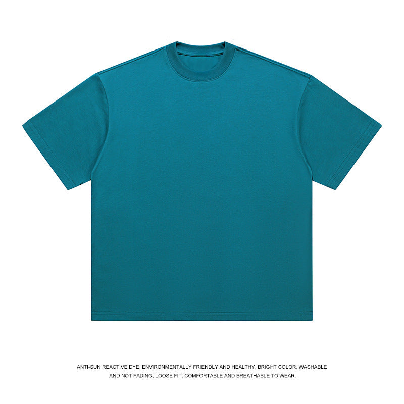 T-shirt Men's Loose Solid Color Bottoming Shirt